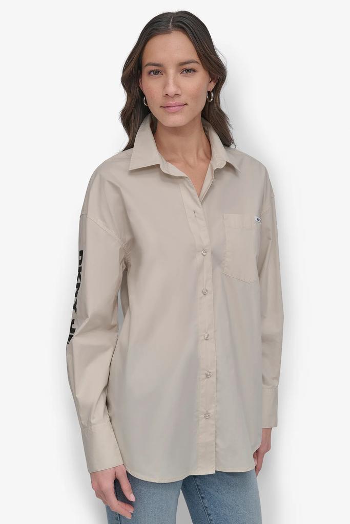 DKNY DKNY JEANS POPLIN BUTTON DOWN