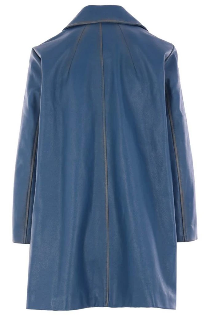 Chloé Chloé Single-Breasted Leather Coat 2