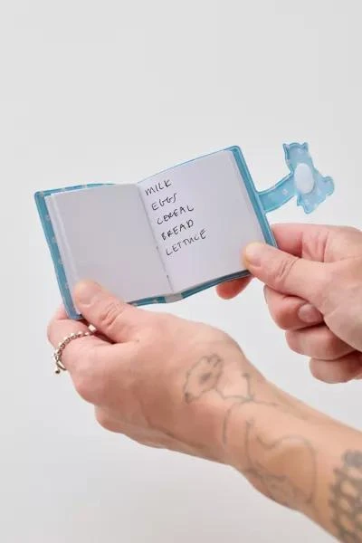 Urban Outfitters Mini Animal Keychain Journal 3