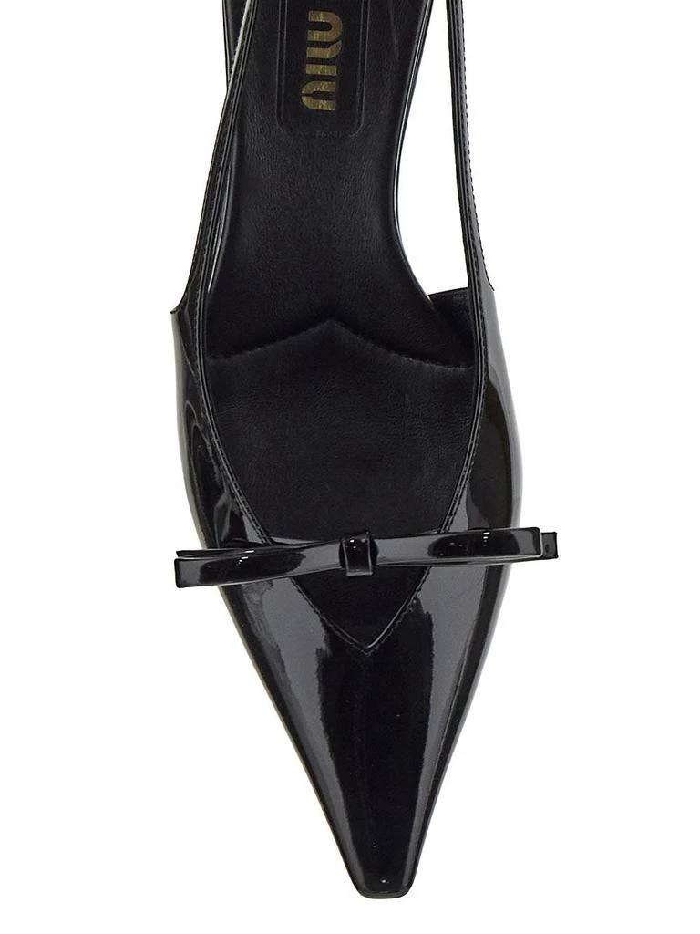 Miu Miu Bow Slingback Pumps 4