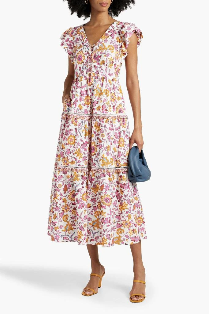 Beatrice printed cotton-blend poplin midi dress  On Sale Now with Up to  70% Off | Discover Exclusive Deals & Savings at BeyondStyle  Authentic  Derek Lam women|midi dresses|summer dresses|dresses|clothing with  Limited-Time