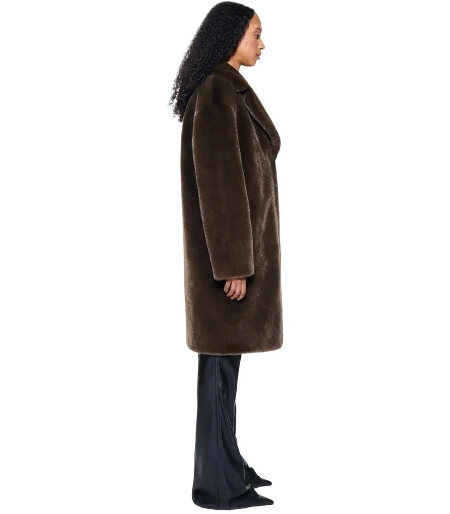 STAND STUDIO Stand Studio Camille Cocoon Brown Coat 3