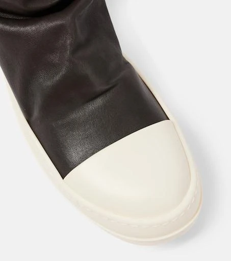 Rick Owens Stocking knee-high leather sneakers 6