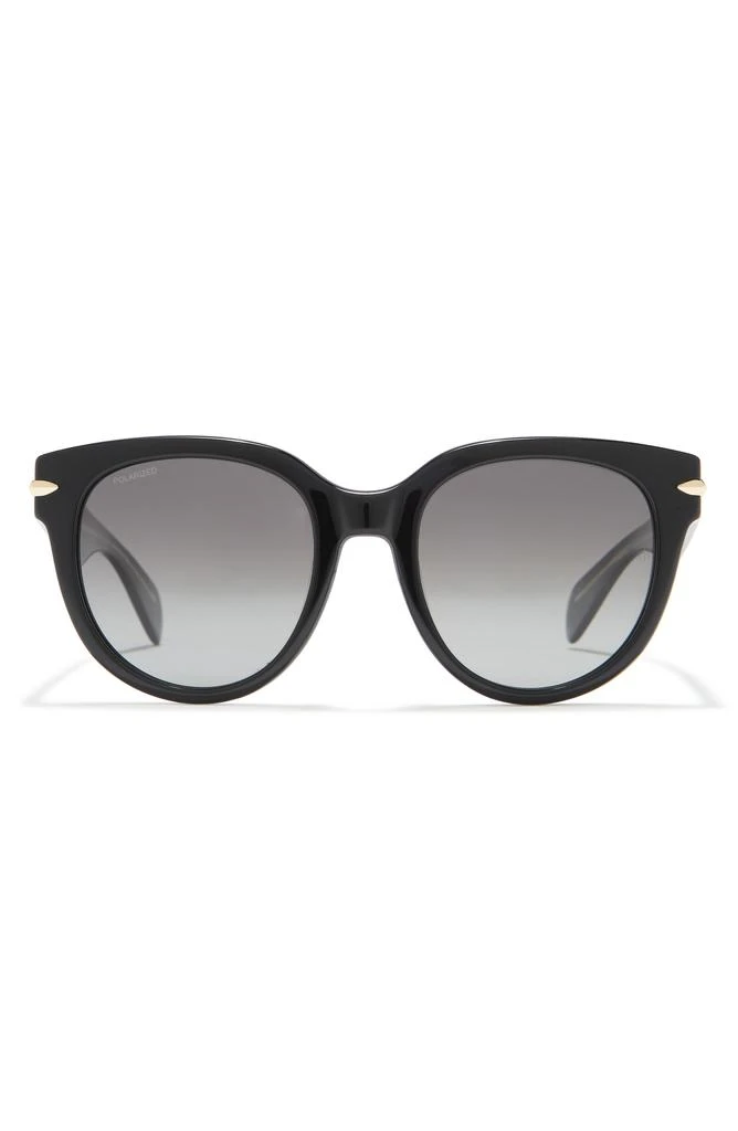 Rag & Bone 54mm Rounded Sunglasses 1