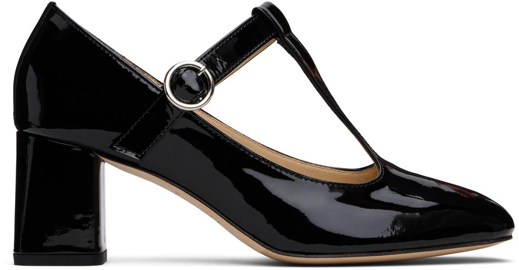 Repetto SSENSE Exclusive Black Tara Heels
