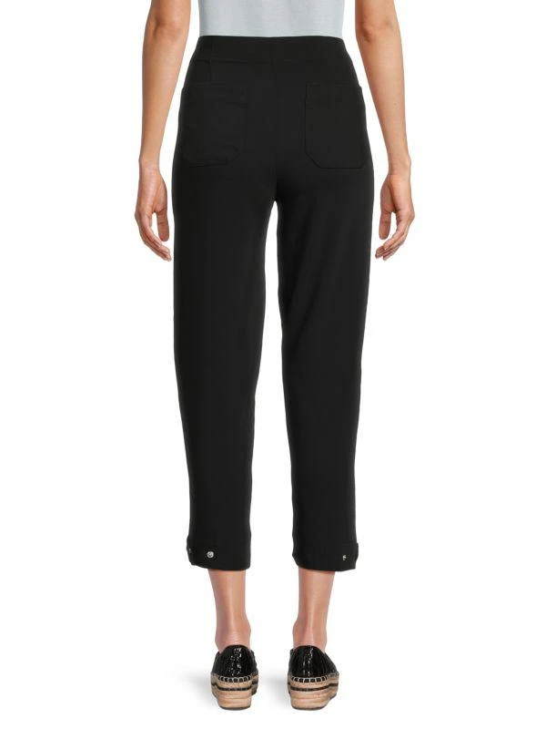 Karl Lagerfeld Paris ​Tab-Bottom Cropped Pants 3
