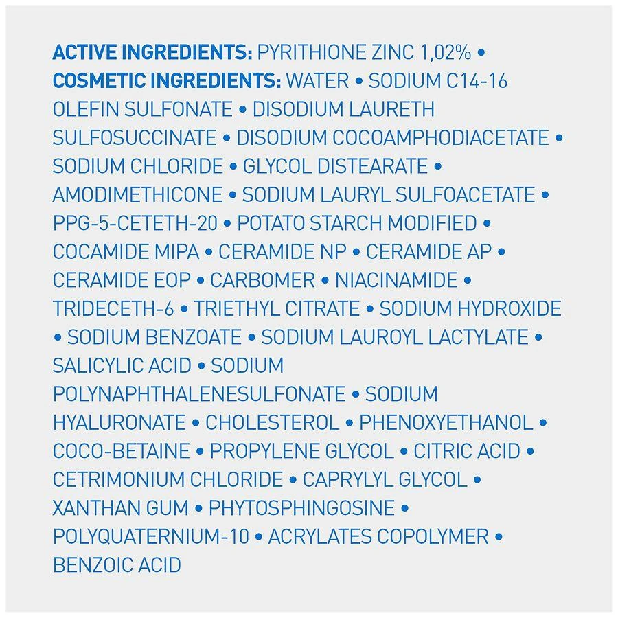 CeraVe Anti-Dandruff Hydrating Shampoo, Sulfate & Paraben Free, All Hair Types Fragrance Free 8