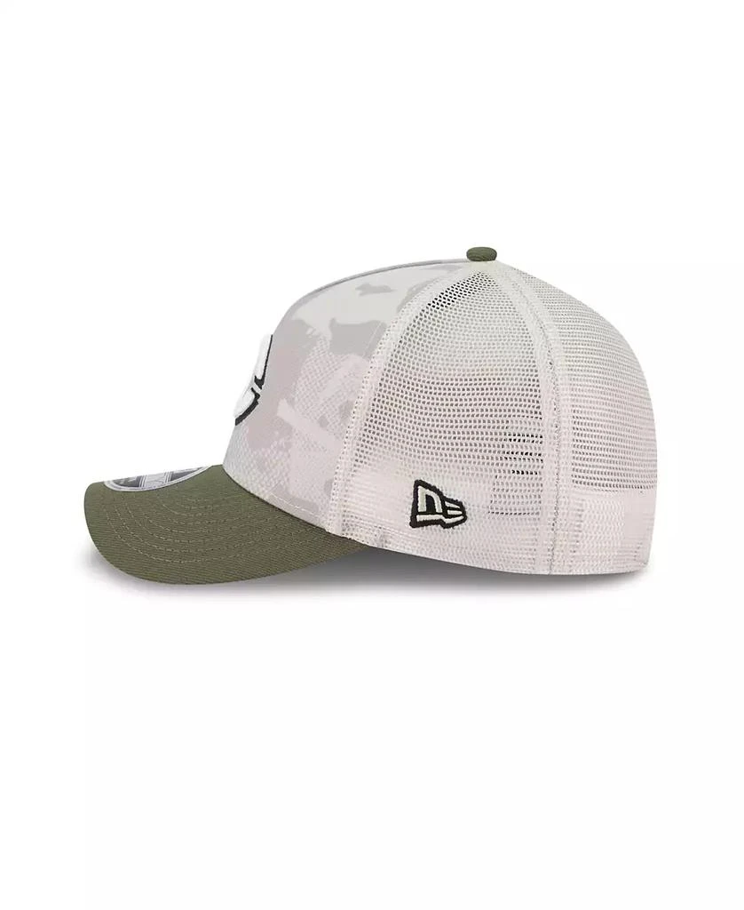 New Era Men's Light Beige/Olive Cincinnati Reds 2025 Armed Forces Day 9FORTY M-Crown A-Frame Adjustable Hat 4