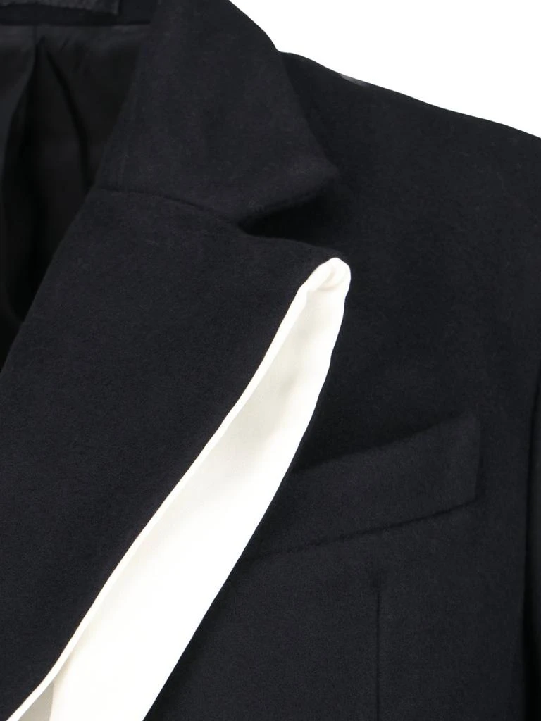 Eudon Choi Eudon Choi Contrast Lapel Belted Coat 5