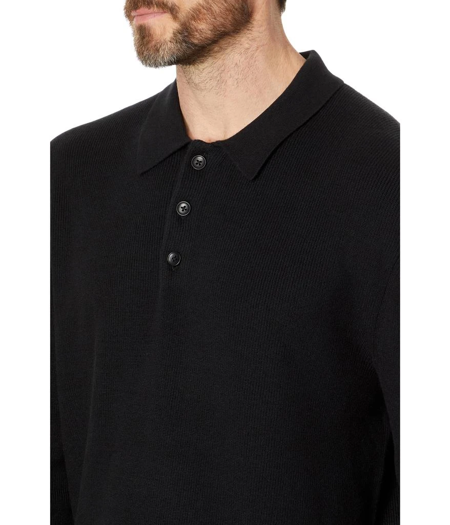 Madewell Ribbed Long-Sleeve Sweater Polo 3
