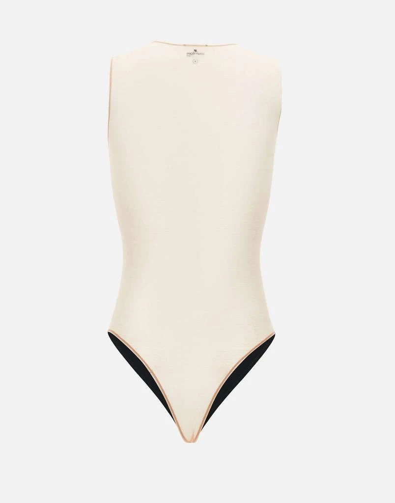 courreges "Illusion Satin Bodysuit" 5