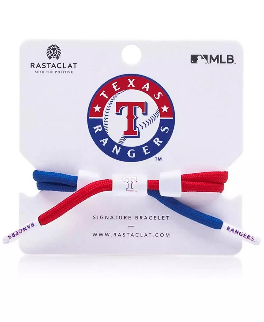 Rastaclat Men's Texas Rangers Signature Outfield Bracelet 1