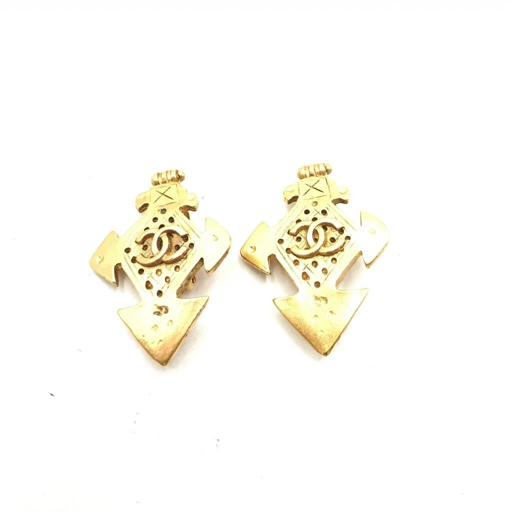 Chanel Coco Mark Women
s Earrings (Pre-Owned) 2