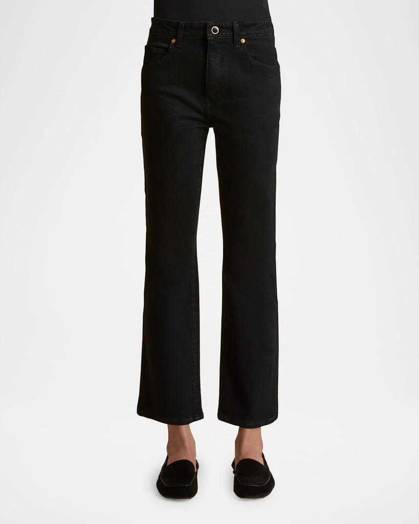 Khaite Vivian Straight-Leg Ankle Jeans 4