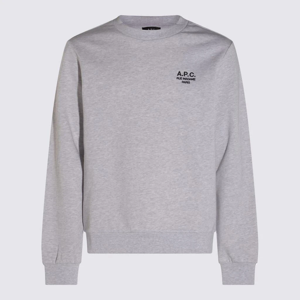 A.P.C. A.P.C. Light Grey Cotton Sweatshirt 1