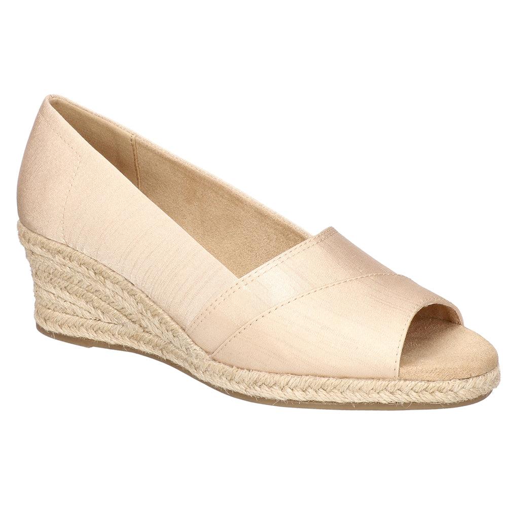 Easy Street Jasper Espadrille Wedge Flats