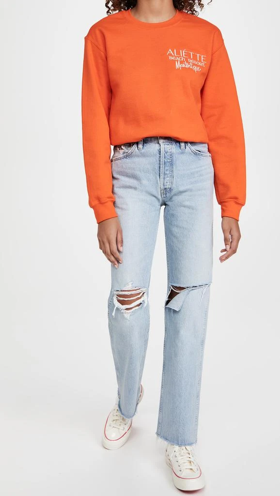 Re/Done 90s High Rise Rigid Loose Jeans 4