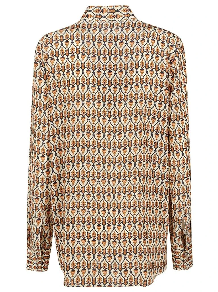 ETRO Etro Graphic Printed Curved Hem Shirt 2