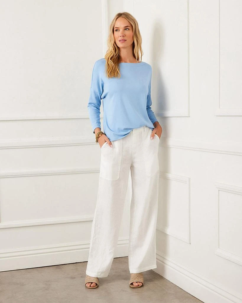 Karen Kane Linen Wide Leg Trousers 3