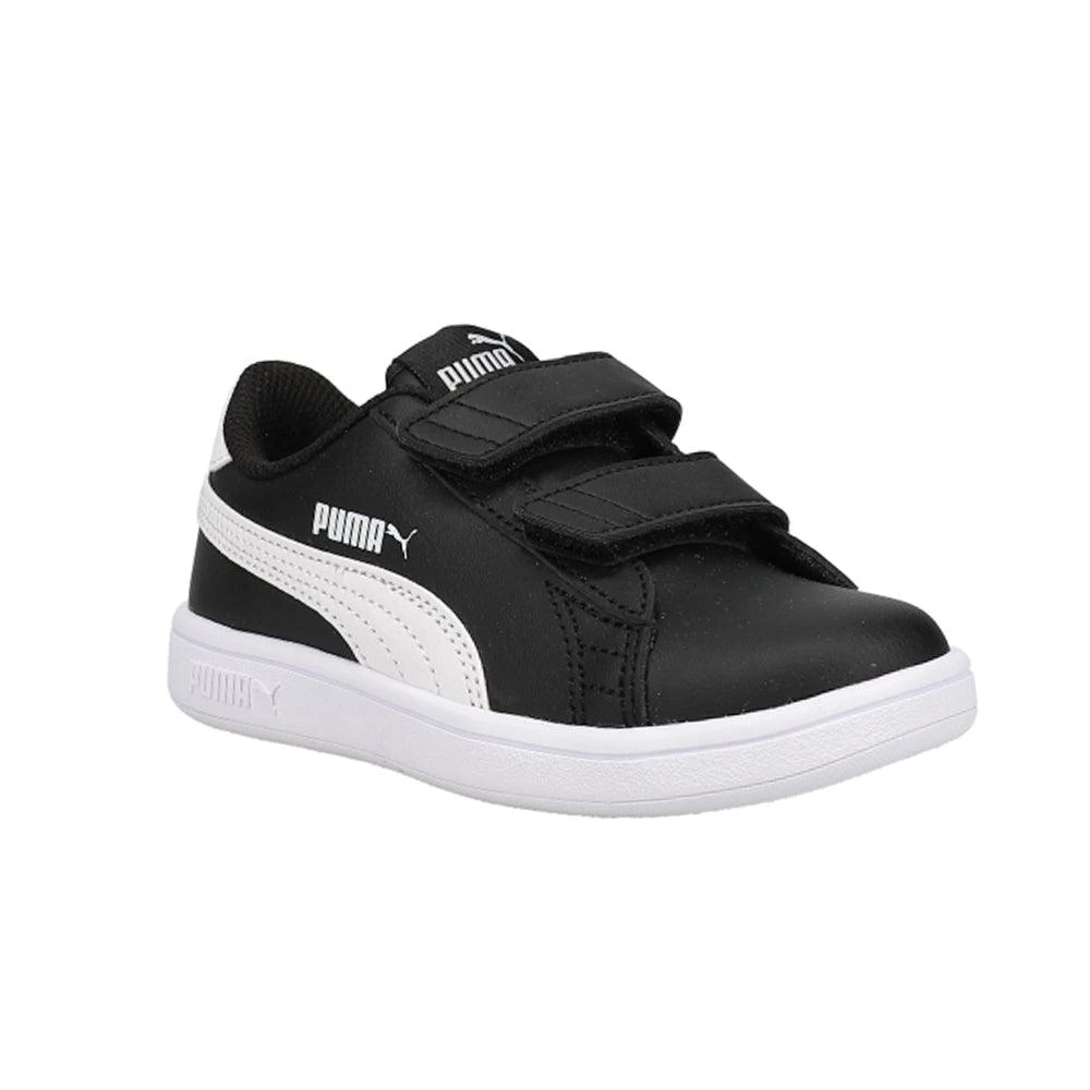 Puma Smash V2 Leather Slip On Sneakers (Little Kid)