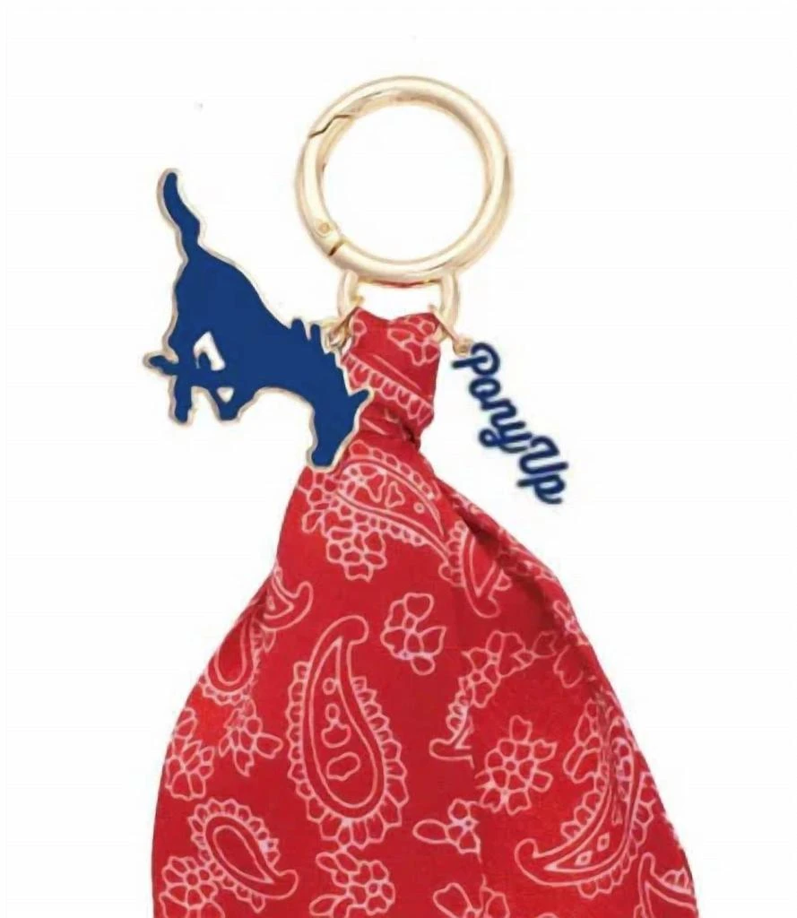 CANVAS Style Canvas Style - Women
s Smu Mustangs Bandana Bag Charm 2