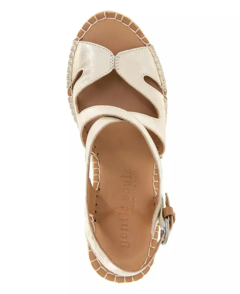 Gentle Souls Women's Elise Buckle Sandals 4