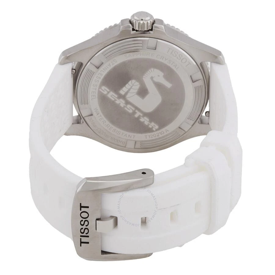 Tissot Seastar Quartz Diamond White Mother of Pearl Dial Unisex Watch T120.210.17.116.00 3