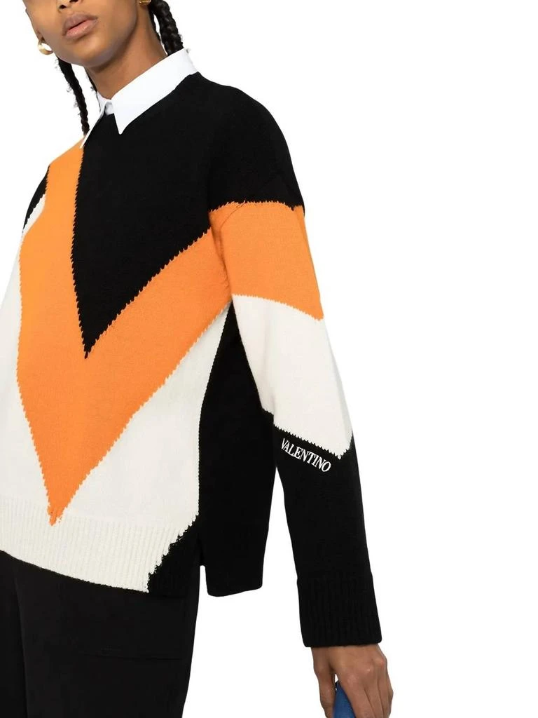 Valentino Valentino - Intarsia Knit Jumper 3