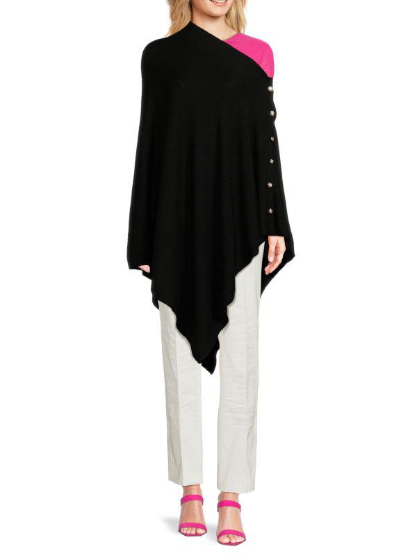 Sofia Cashmere Wool & Cashmere Poncho