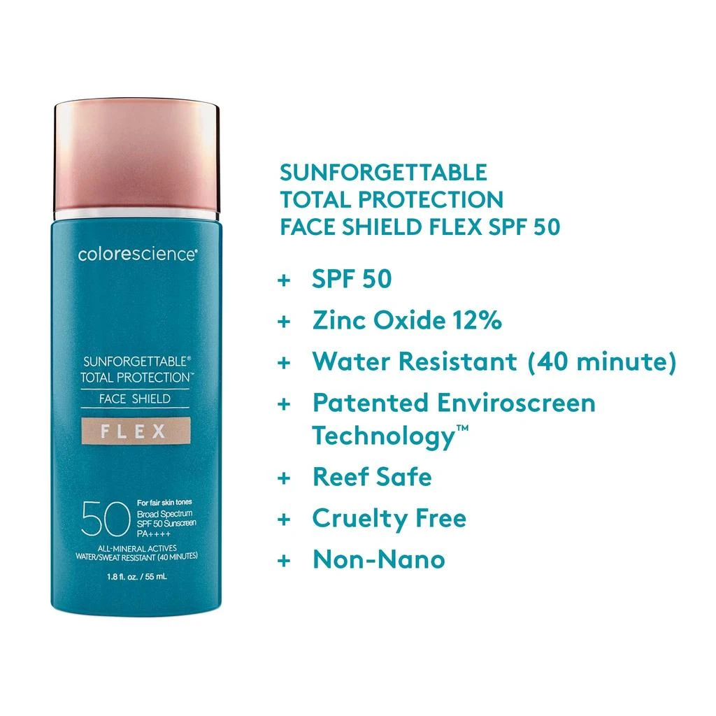 Colorescience Colorescience Sunforgettable Total Protection Face Shield Flex SPF 50 1.8 fl. oz. - Fair 4