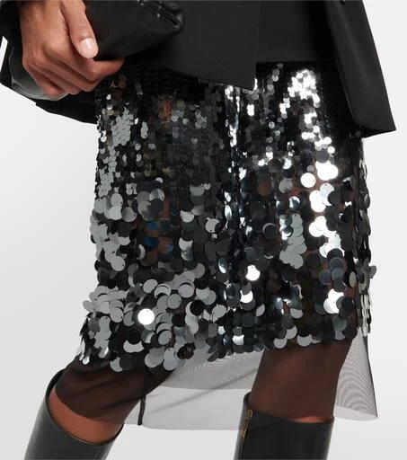 Dorothee Schumacher Sequin-trimmed midi skirt 5