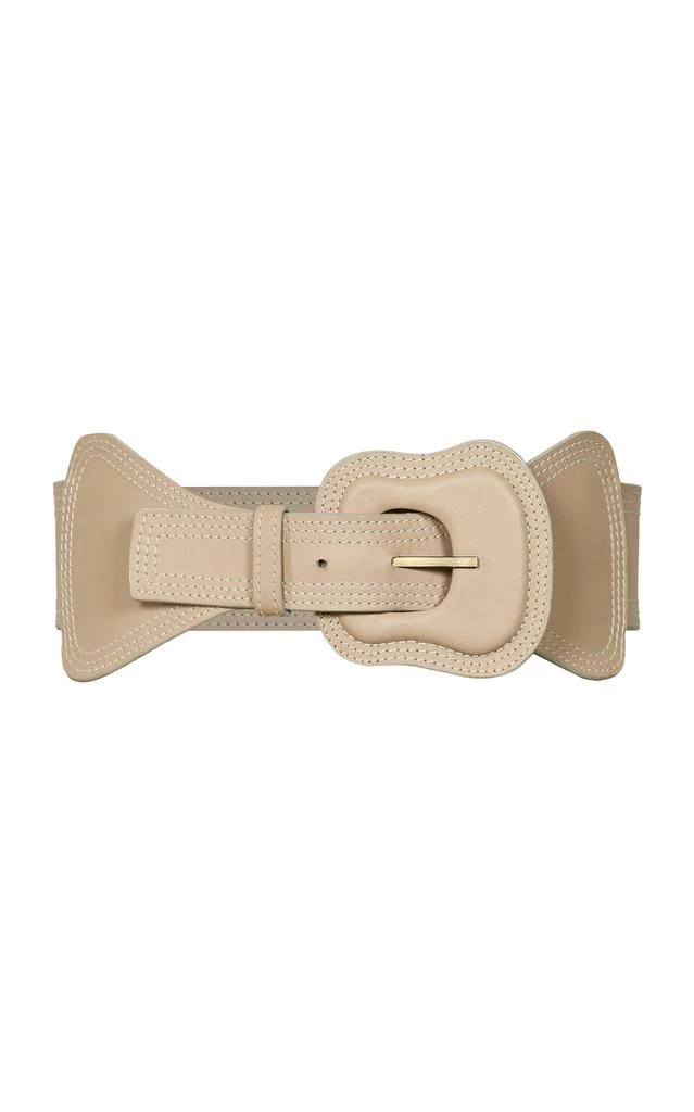JOHANNA ORTIZ Johanna Ortiz - Southern Tributary Leather Belt - White - L - Moda Operandi 1