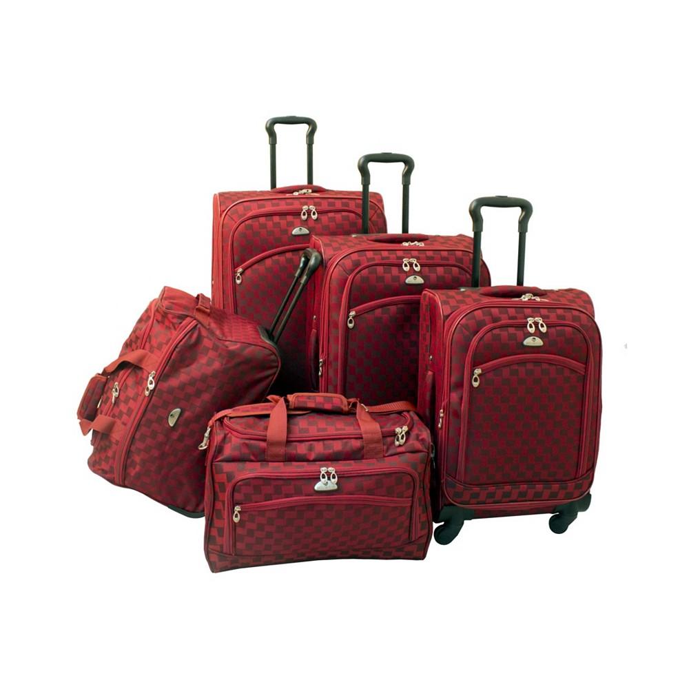 American Flyer Madrid 5 Piece Spinner Luggage Set