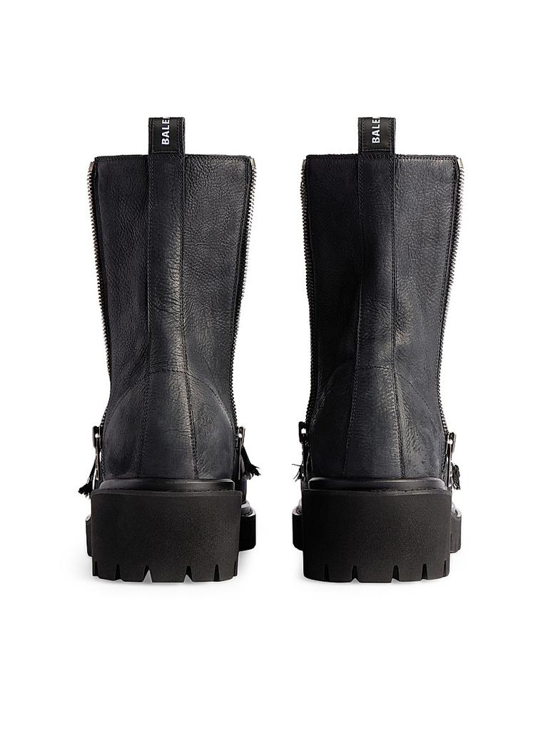 Balenciaga Stomper Zipped Booties - Boots - Free Shipping