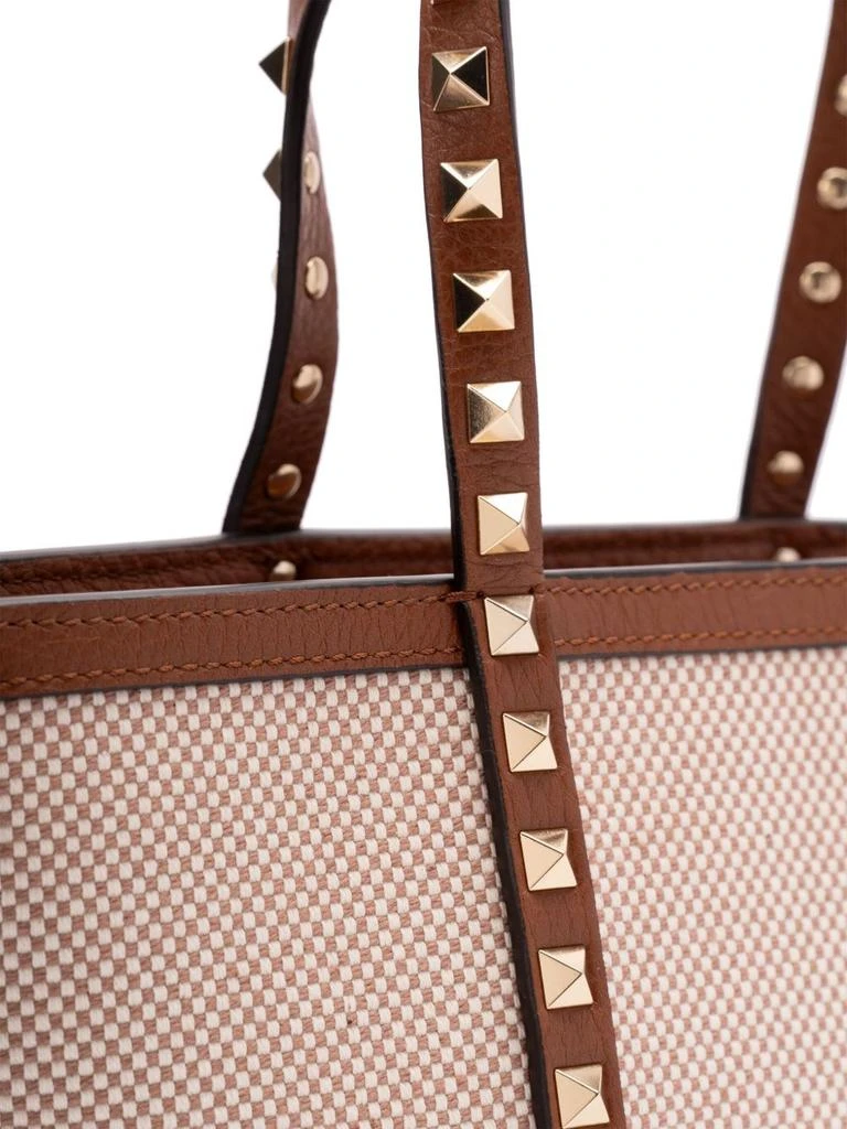 Valentino VALENTINO GARAVANI - Rockstud Canvas Mini Tote 4