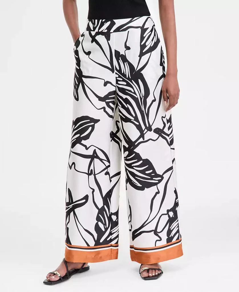 INC International Women's Printed Wide-Leg Pants, Exclusively at Macy's 3