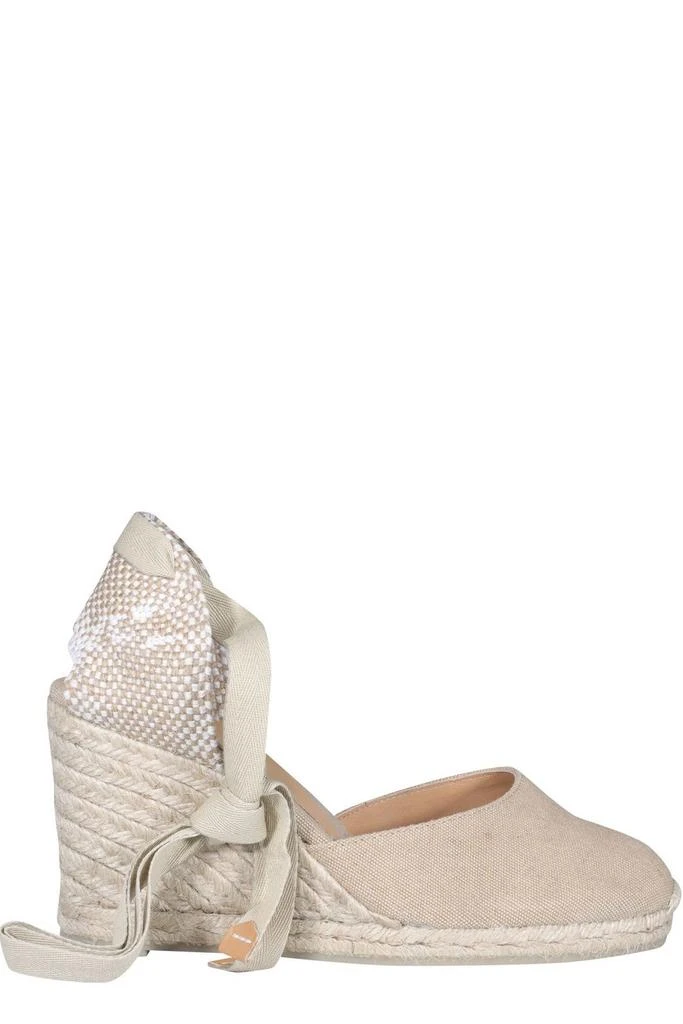 CASTAÑER Castañer Round Toe Tie-Fastened Espadrilles 1