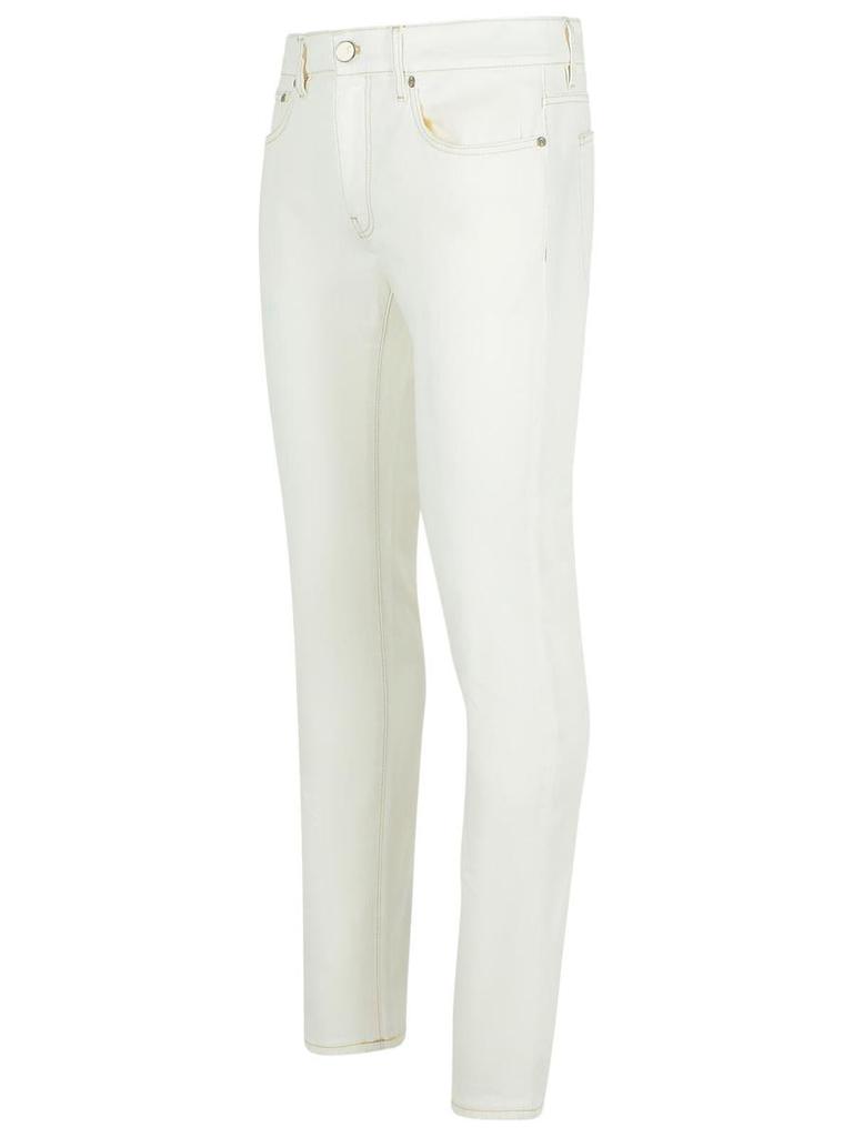 PT05 Pt05 'Swing' White Cotton Jeans