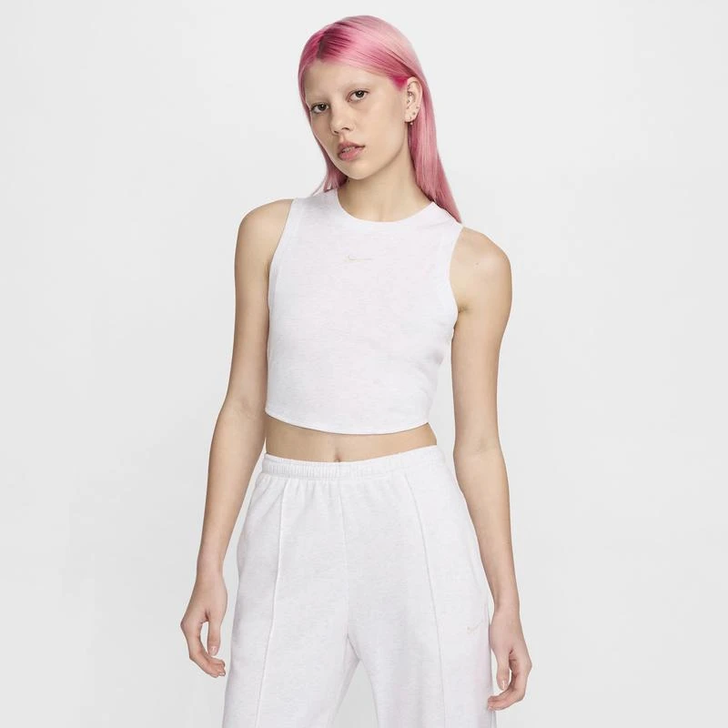 NIKE Nike Essential Rib Crop Tank - Women's 1
