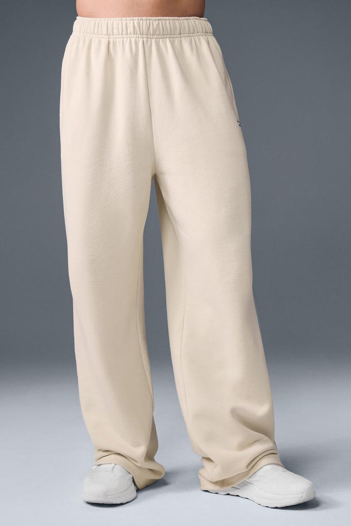 Alo Accolade Straight Leg Sweatpant - Oat Milk
