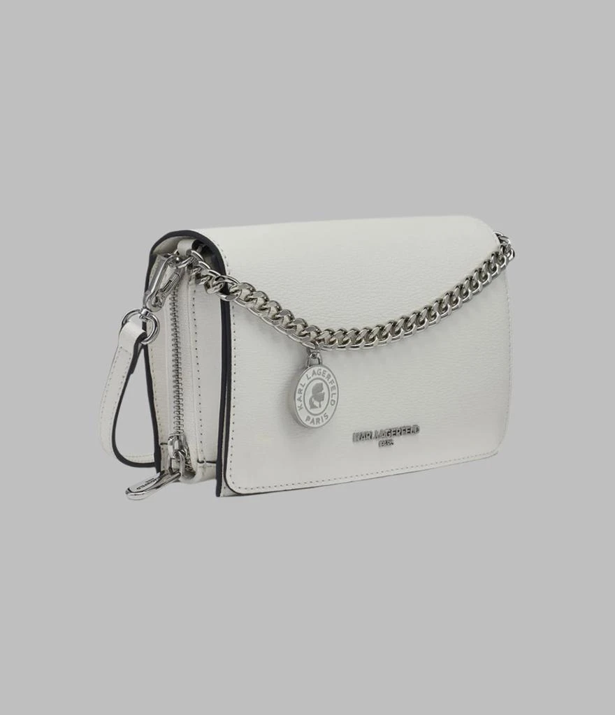 Karl Lagerfeld Paris LOURDES LEATHER CROSSBODY 2