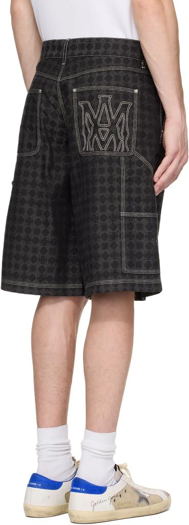 AMIRI Black MA Quad Work Shorts 3