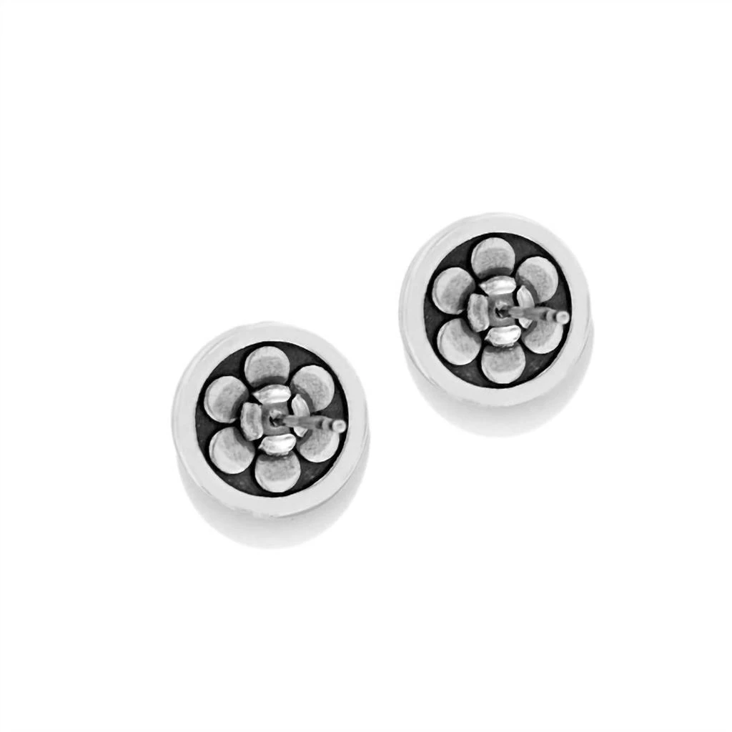 Brighton Women's Post Earrings In Silver 3