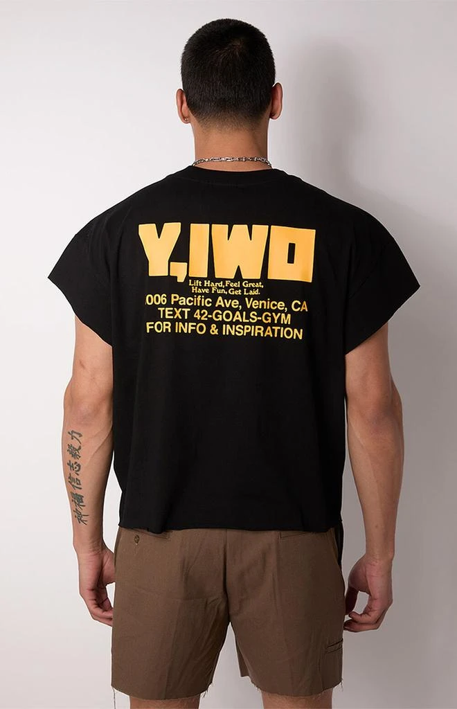 YIWO Big Boy Club Cap Cropped T-Shirt 2
