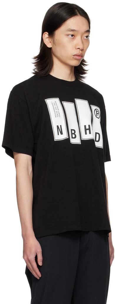 NEIGHBORHOOD Black NH T-Shirt 2