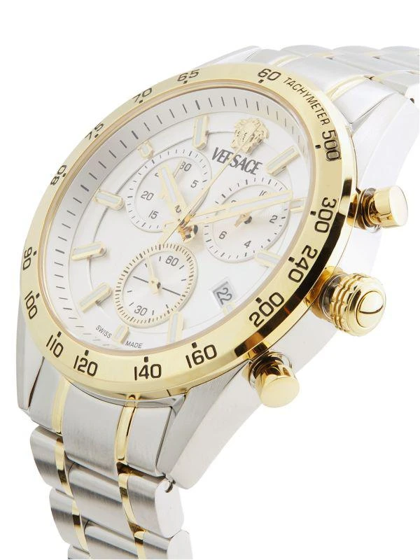 Versace V-Code Two-Tone Stainless Steel Bracelet Watch/41MM 3