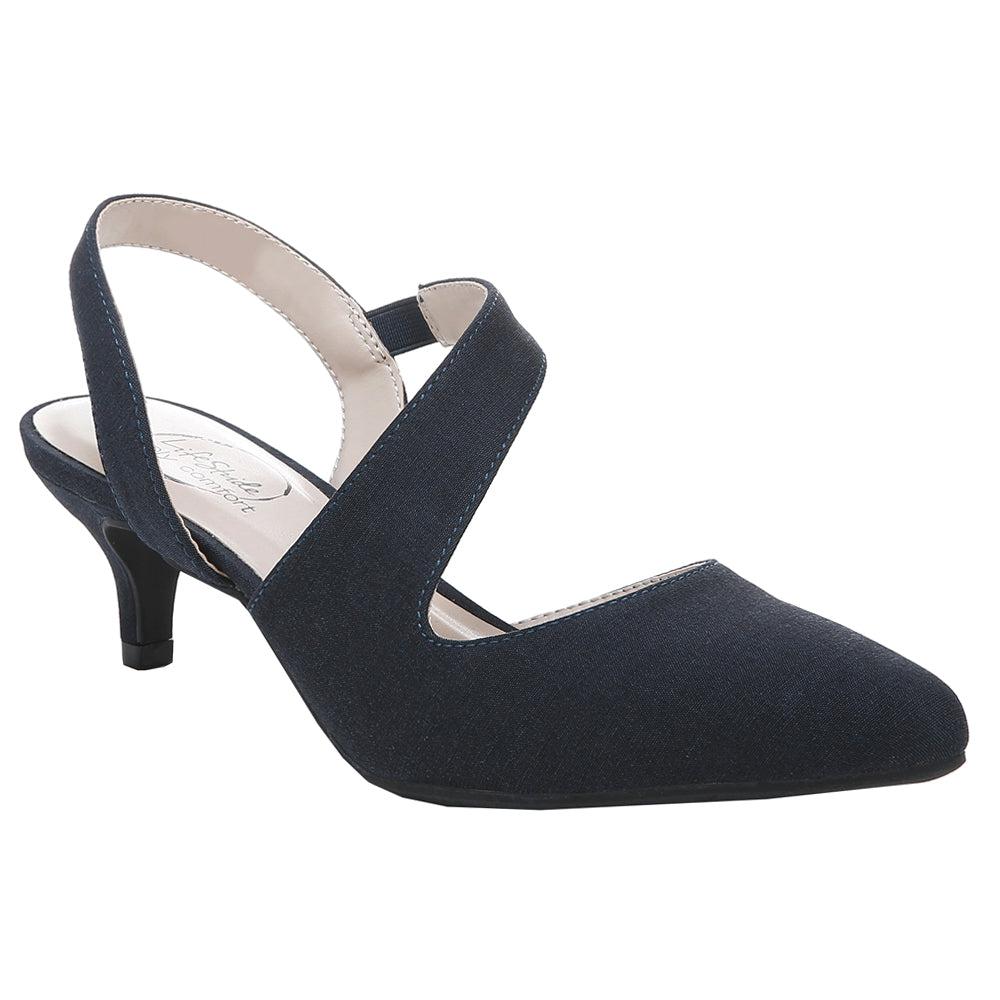 LifeStride Magnetic Kitten Heel Pumps