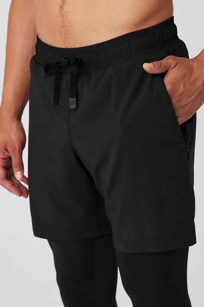 Alo Stability 2-In-1 Pant - Black/Black 4