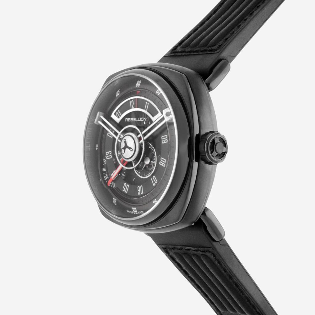 Rebellion Rebellion Twenty-One Stainless Steel GMT Automatic Men's Watch RB.21.GMT.SB.T05