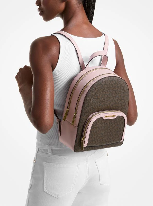 Michael Kors Jaycee Medium Logo Backpack 4
